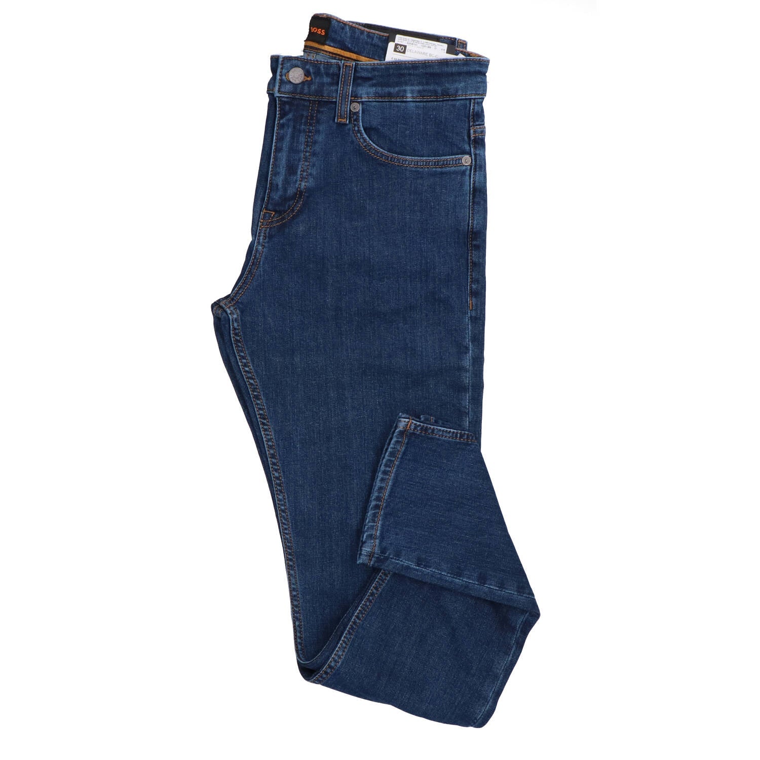 Boss Jeans Uomo Slim Fit Blu