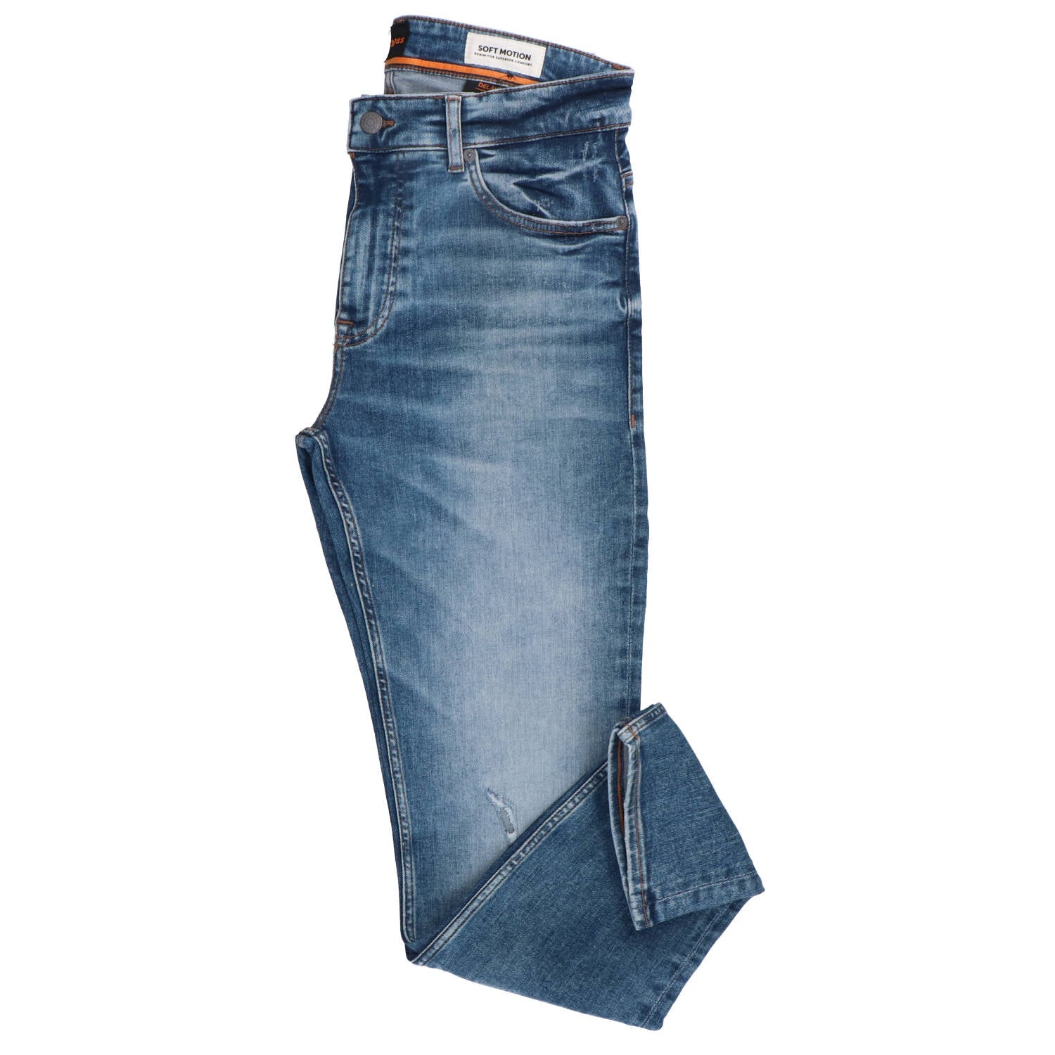 Boss Jeans Uomo Slim Fit Blu