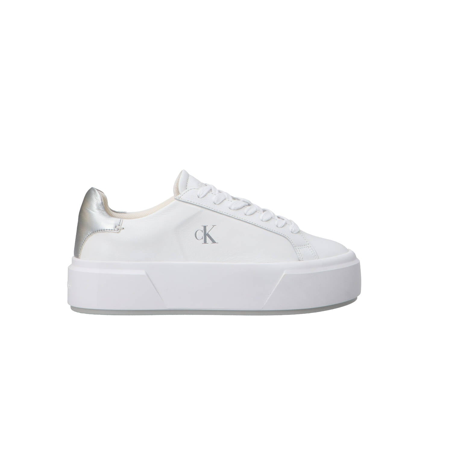 Calvin Klein Scarpa Da Ginnastica Donna Logo Bianco