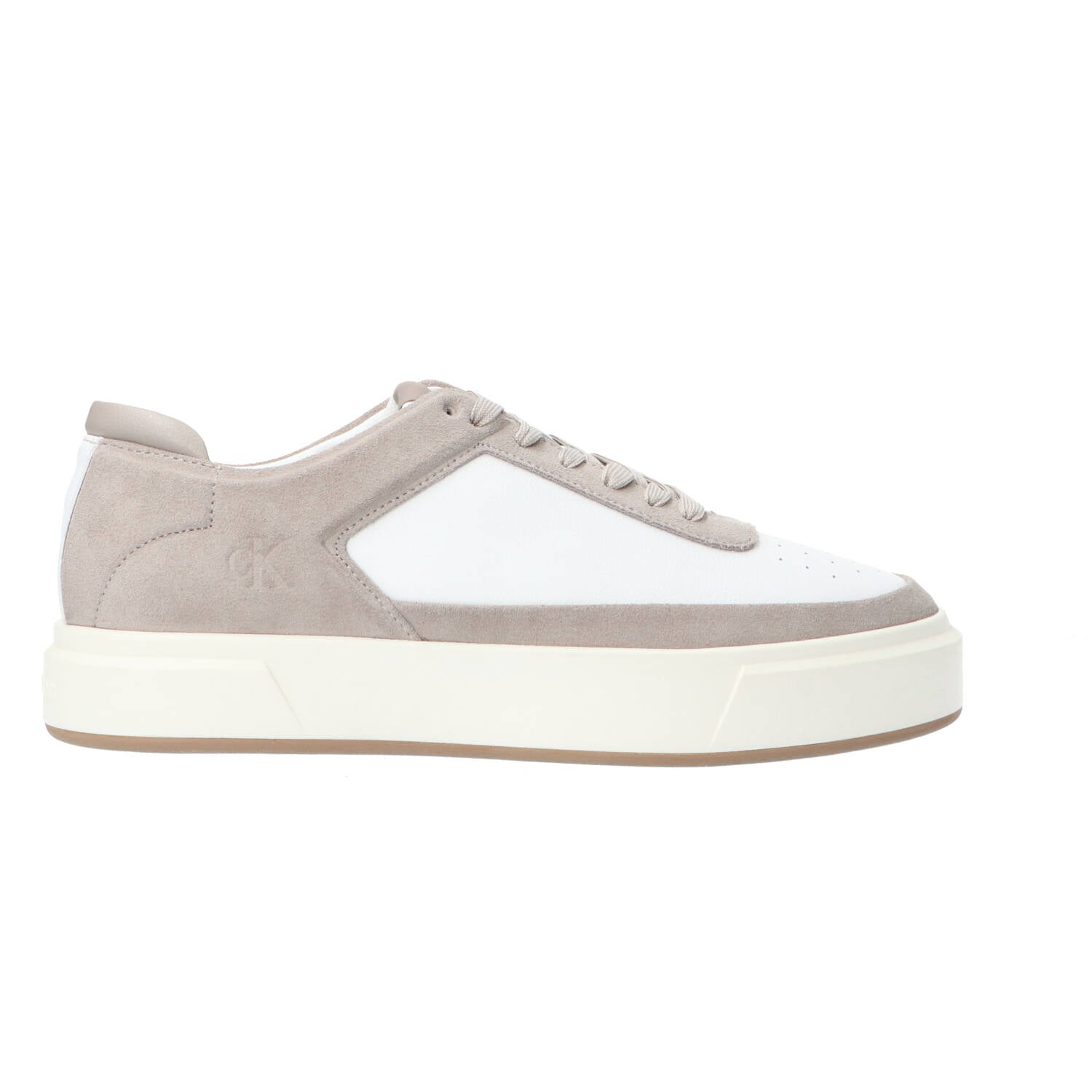 Sneakers BASKET CUPSOLE LACEUP LTH-SU Beige