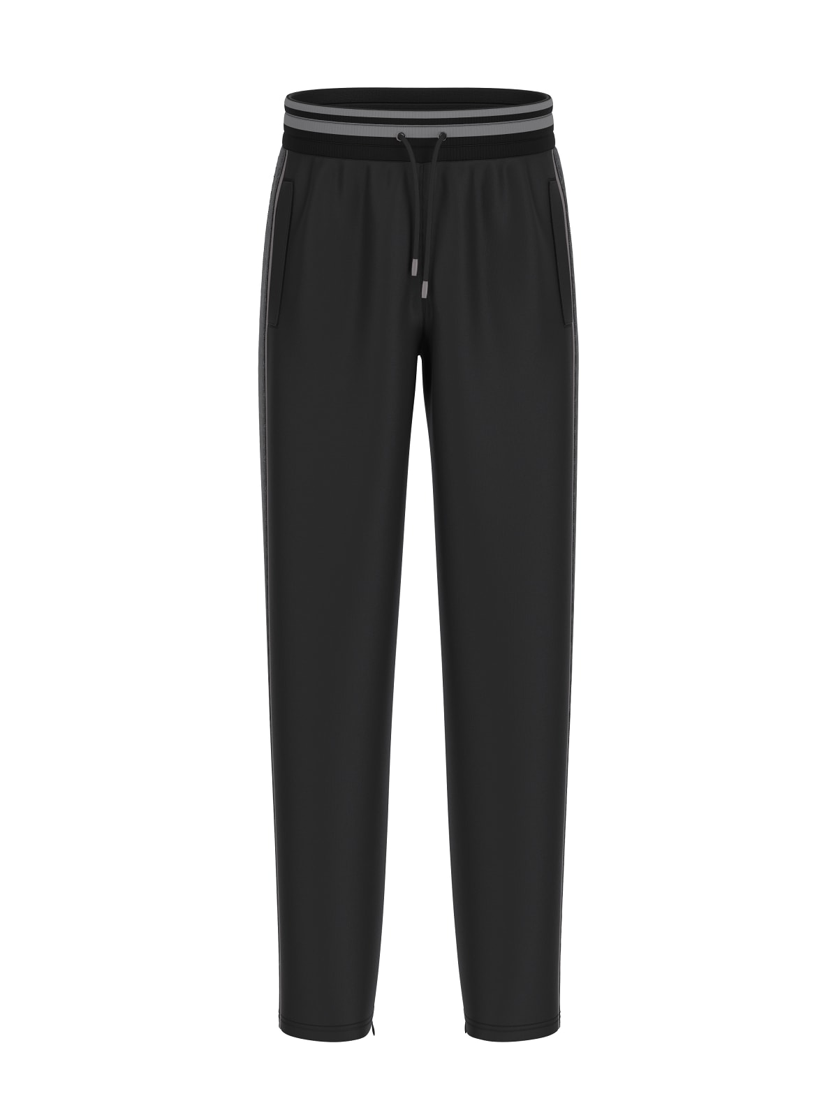 Guess Pantalone Uomo con Zip Nero