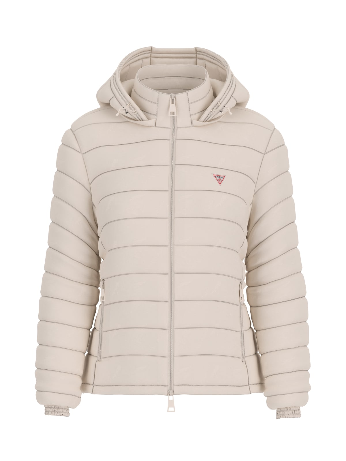 Guess Giacca Donna con Cappuccio Bianco