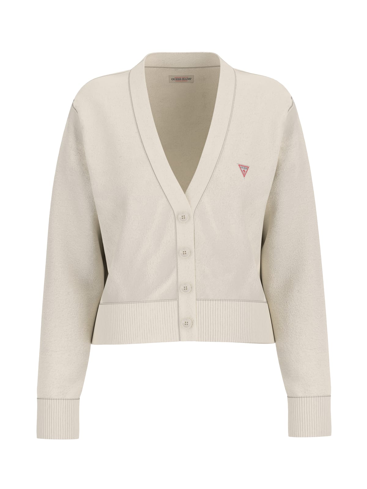 Cardigan GJ LS VN MINI TRIANGLE CARDI Bianco