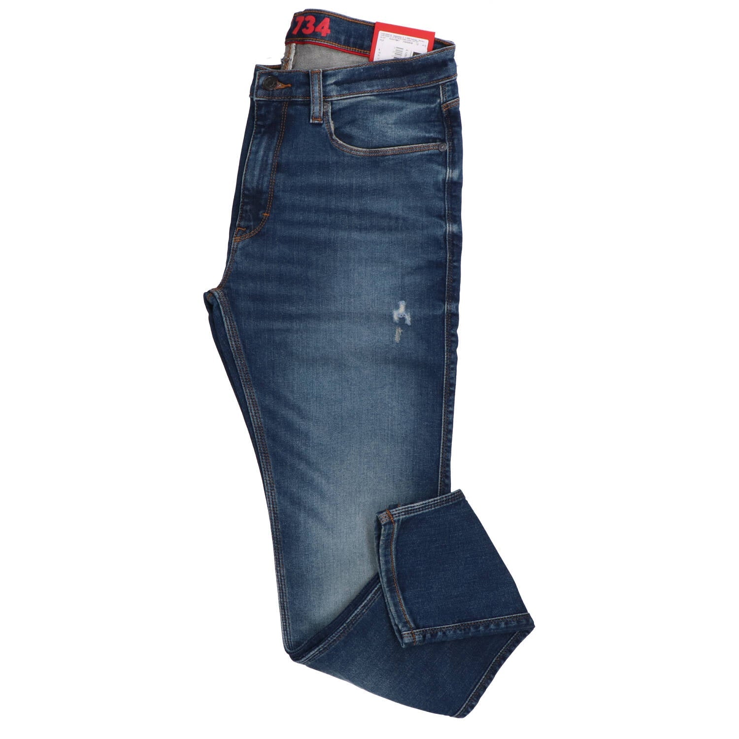 Hugo Jeans Uomo Slim Fit Blu Scuro