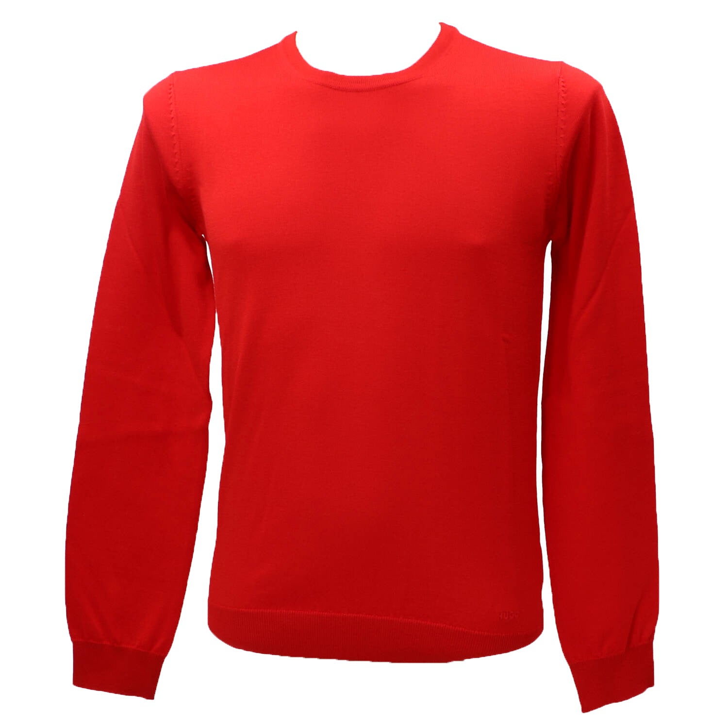 San Cedric Maglione Uomo con Logo Rosso