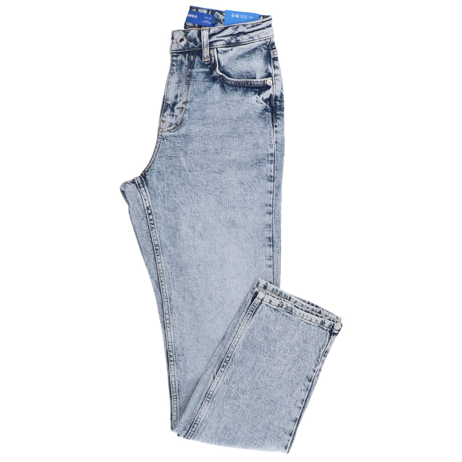 Karl Lagerfeld Jeans Donna con Zip Chiaro