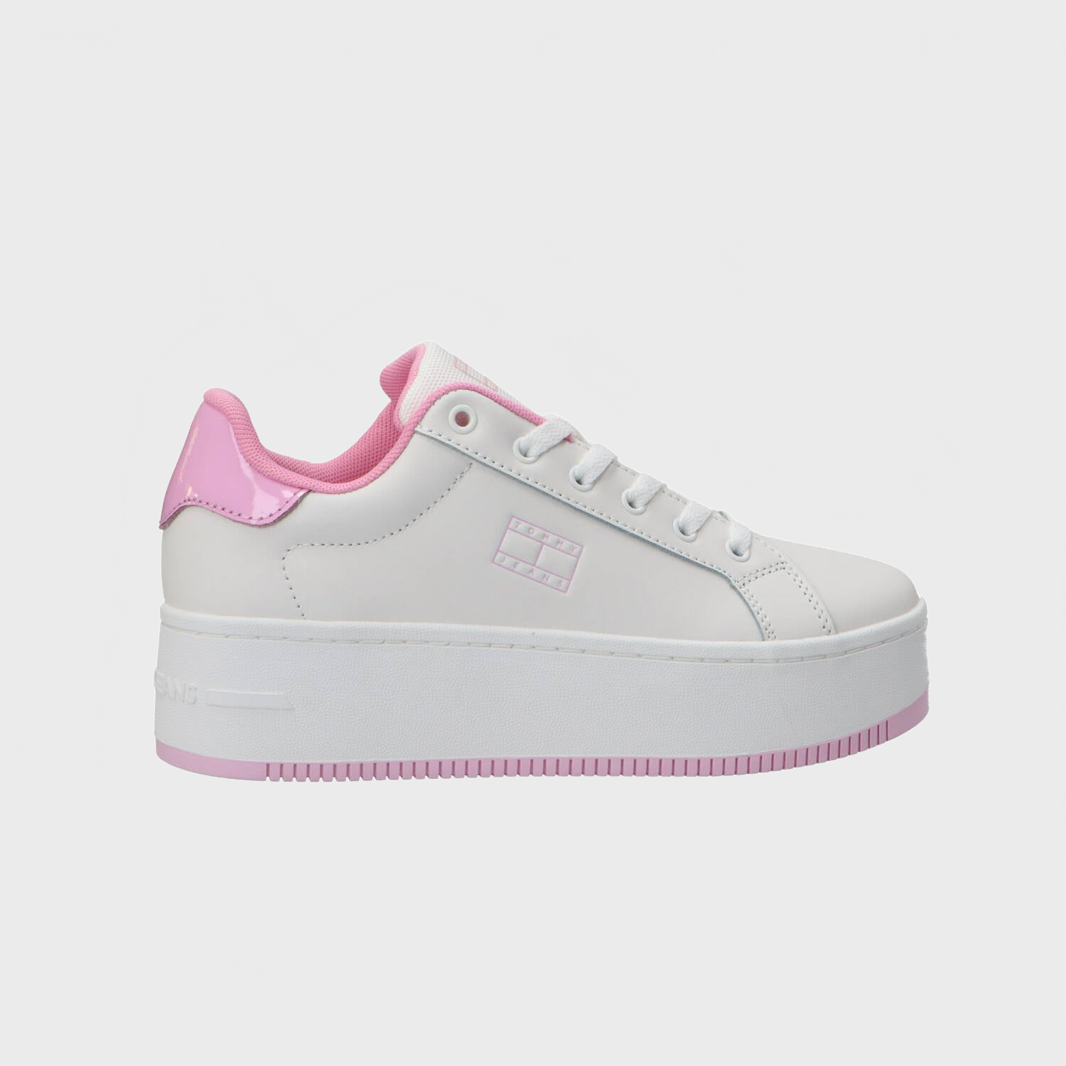 Sneakers TJW FLATFORM PATENT Ecru rosa_68938.jpg