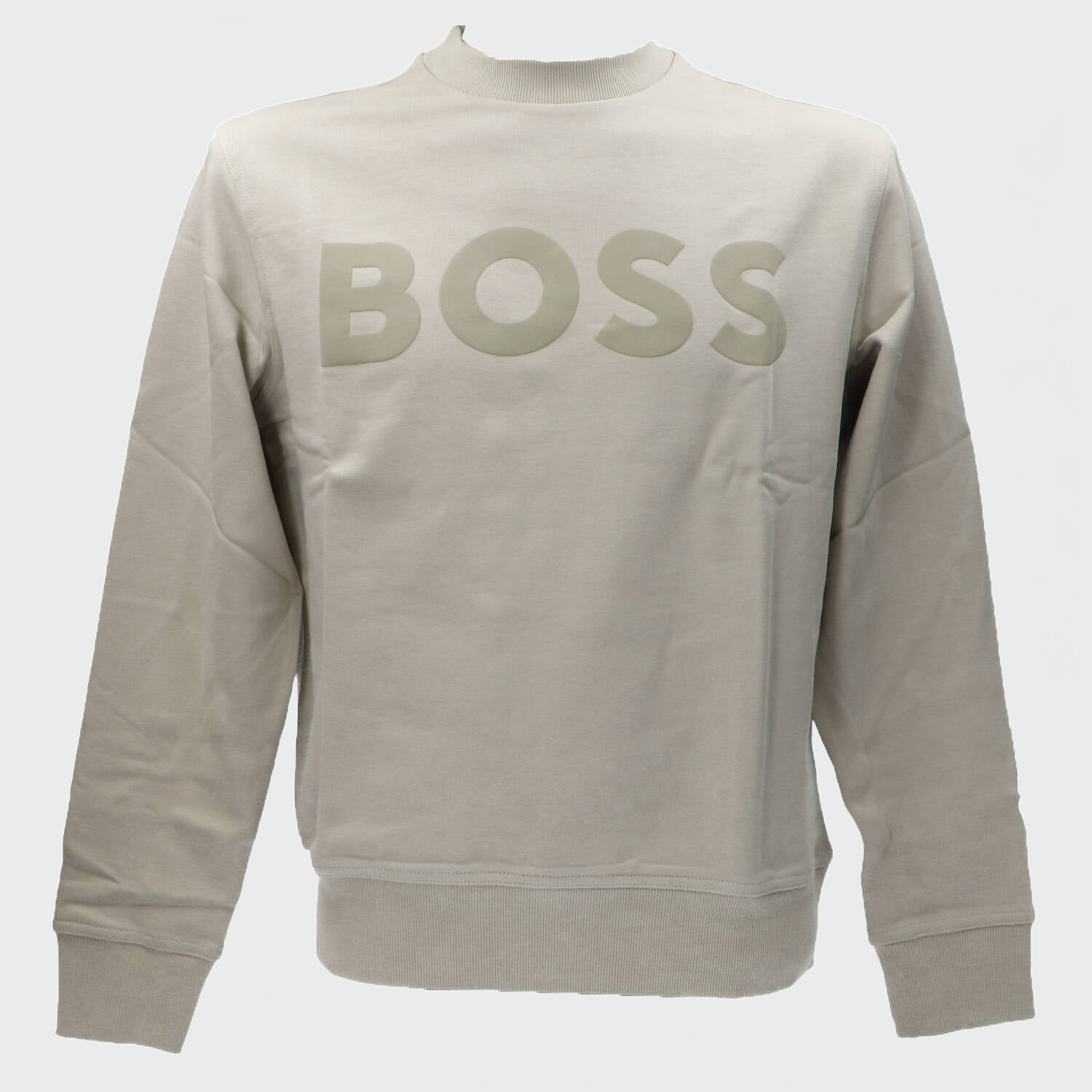 Felpe WE BASIC CREW Beige_62617.jpg