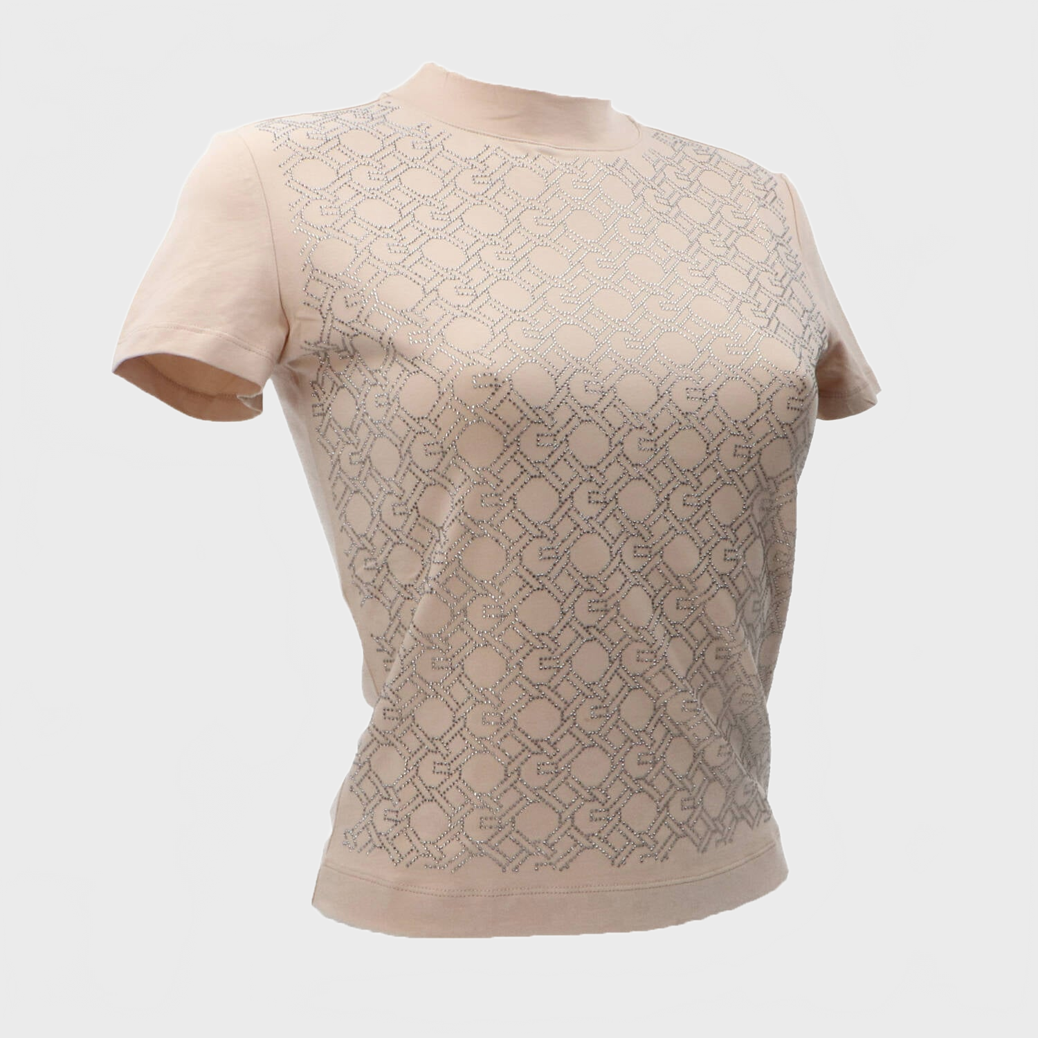 T-shirt LOGO CHAIN ALL OVER T-SHIRT Beige Beige_68540.jpg