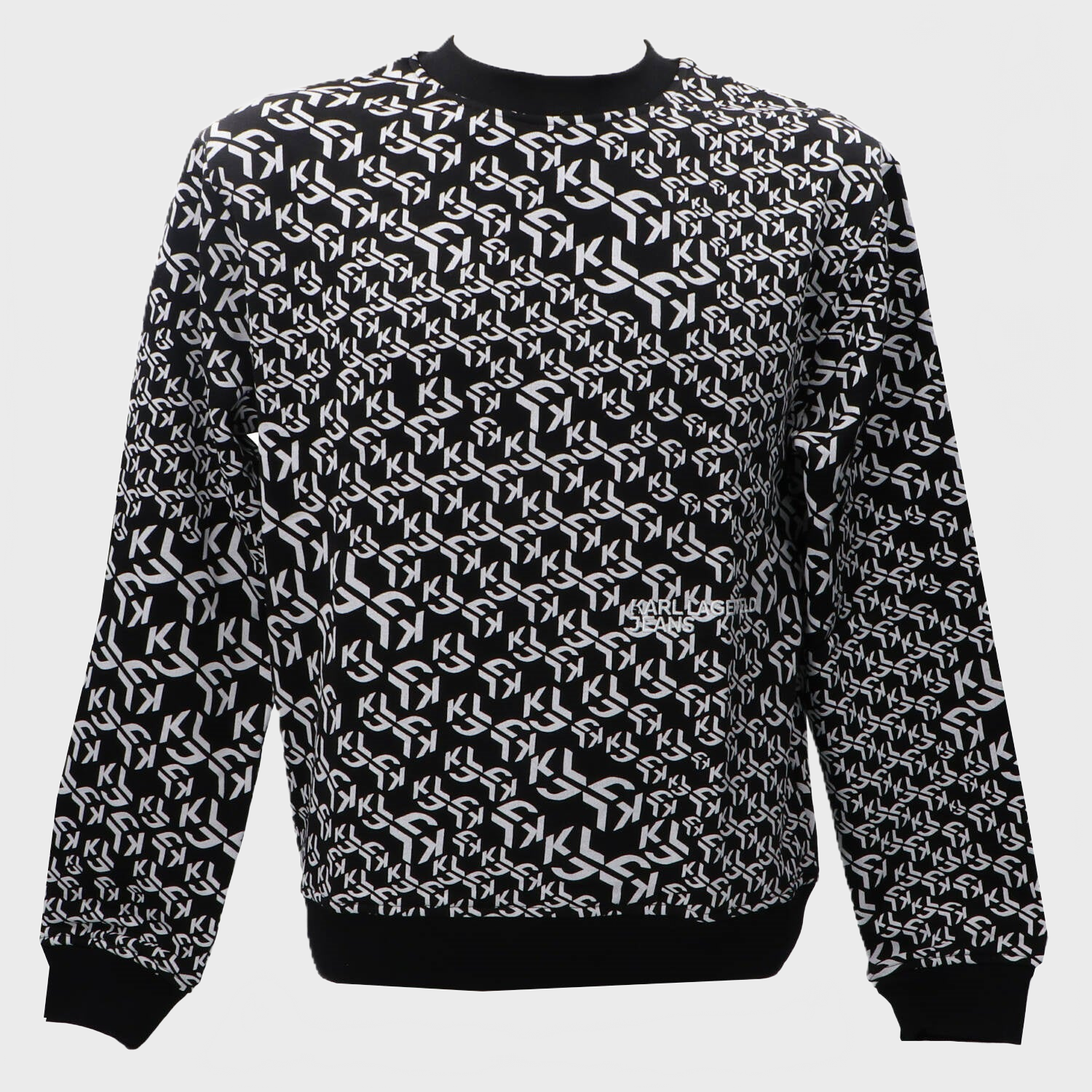 Felpe KLJ REG MONOGRAM SWEAT 246D1803 Nero_57461.jpg