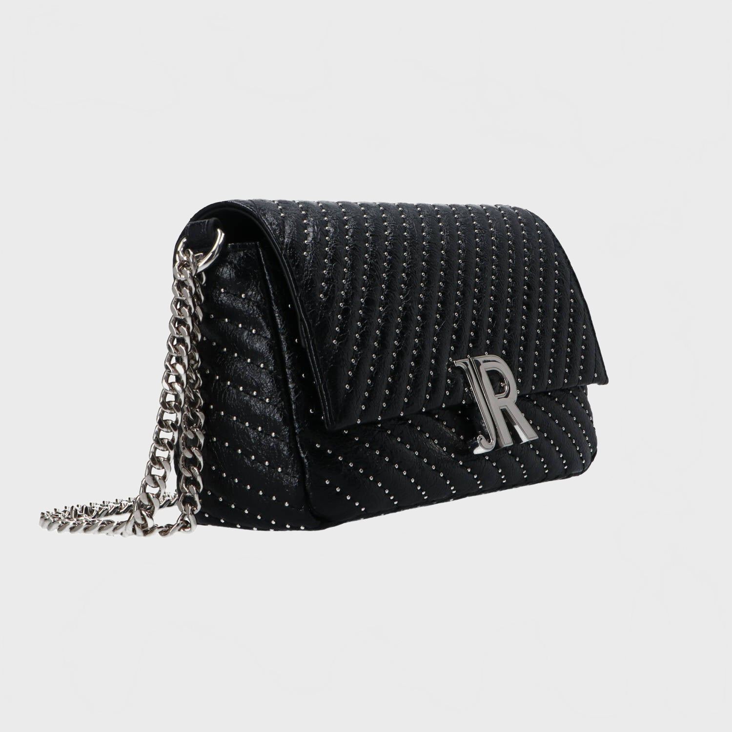 Borse a spalla SHOULDER BAG AMIAR Nero argento_64302.jpg