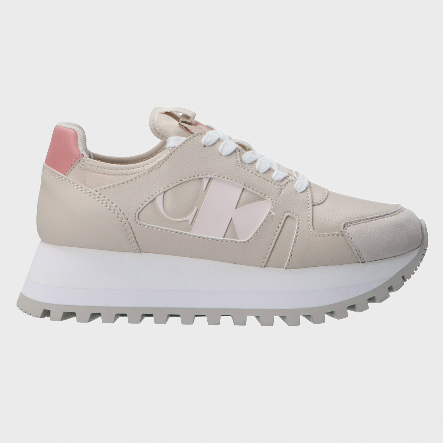 Sneakers Runner low laceup Beige_59682.jpg