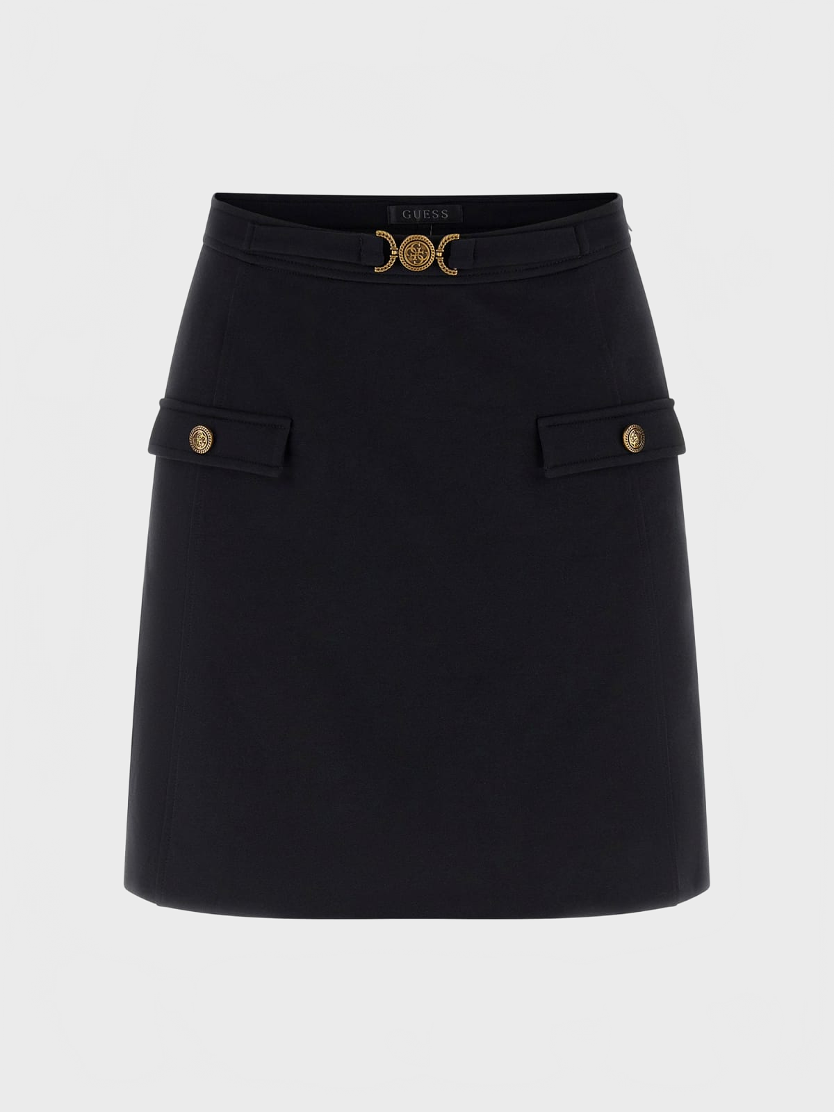 Gonna CHRISSY BELTED MINI SKIRT Nero_71871.jpg