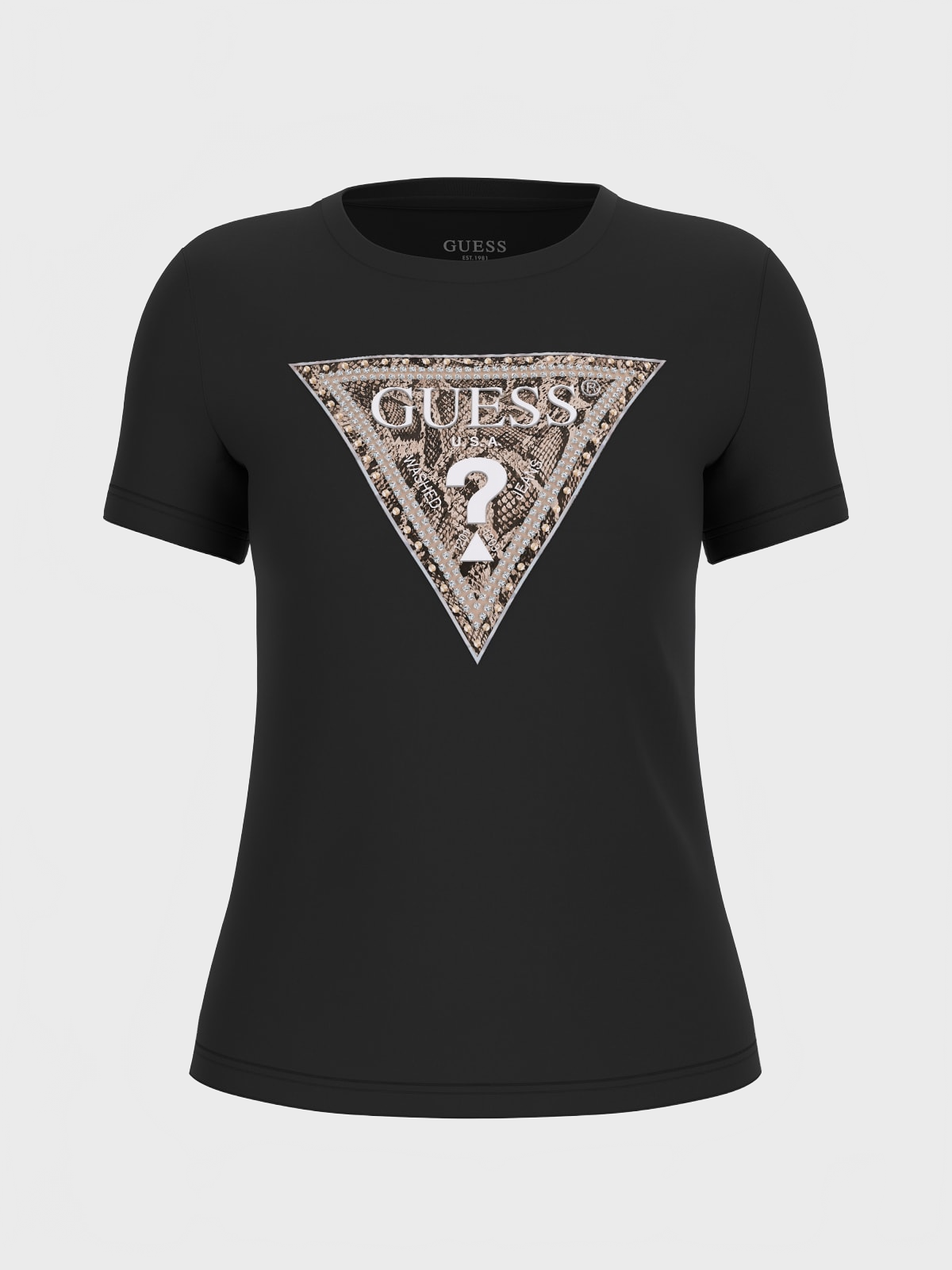 T-shirt SS CN TRIANGLE PYTHON TEE Nero_71962.jpg