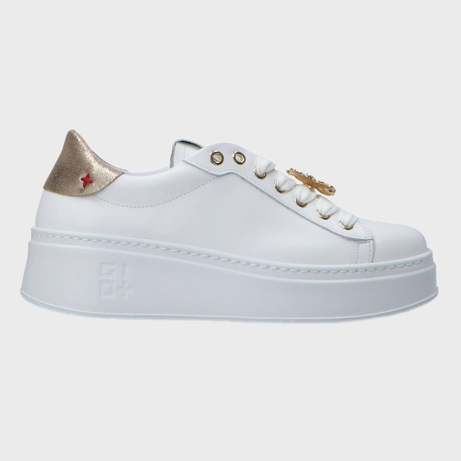Sneakers Charm logo multicolor Bianco_64517.jpg