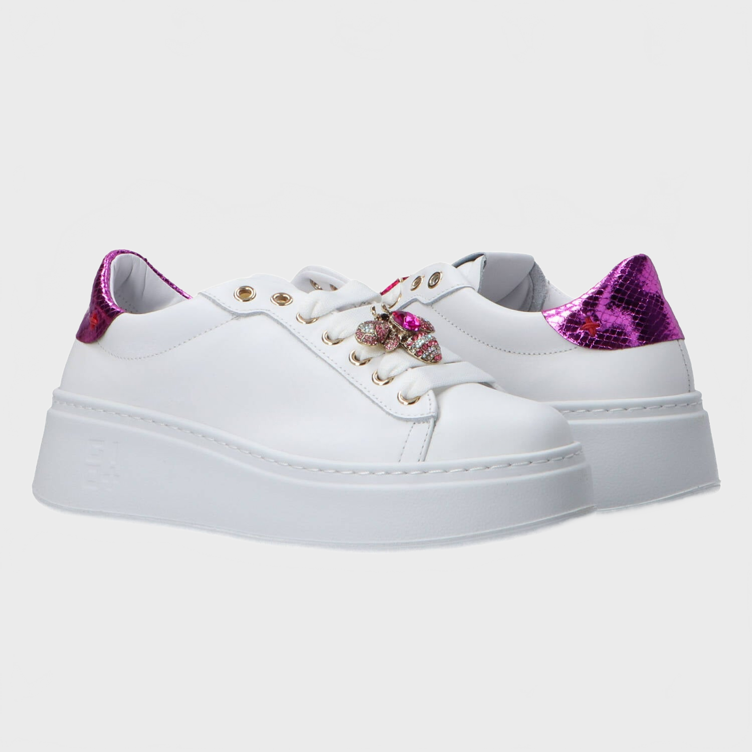 Sneakers Charm logo multicolor Viola_64559.jpg