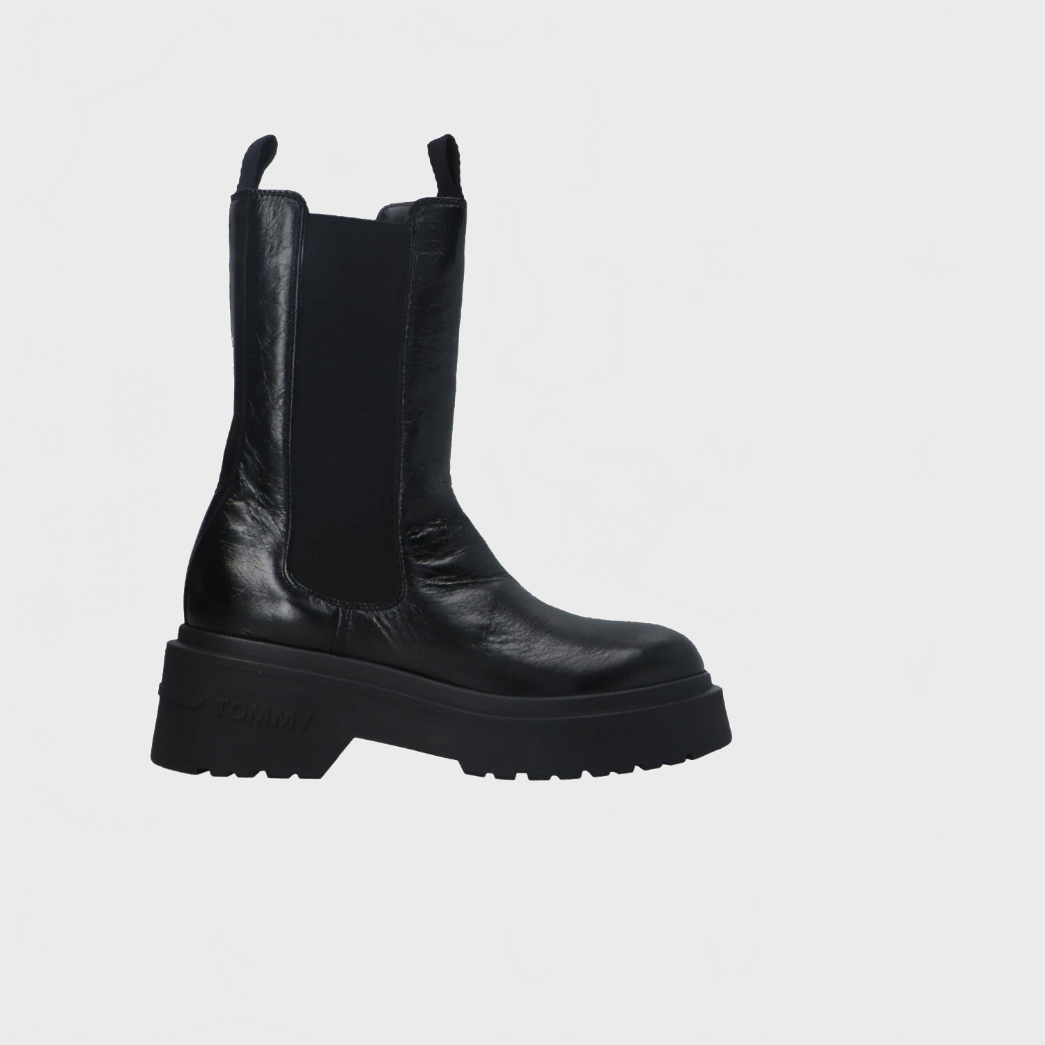 Stivaletti e Stivali TJW CHUNKY SHINY LEATHER CHELSEA Nero_69633.jpg