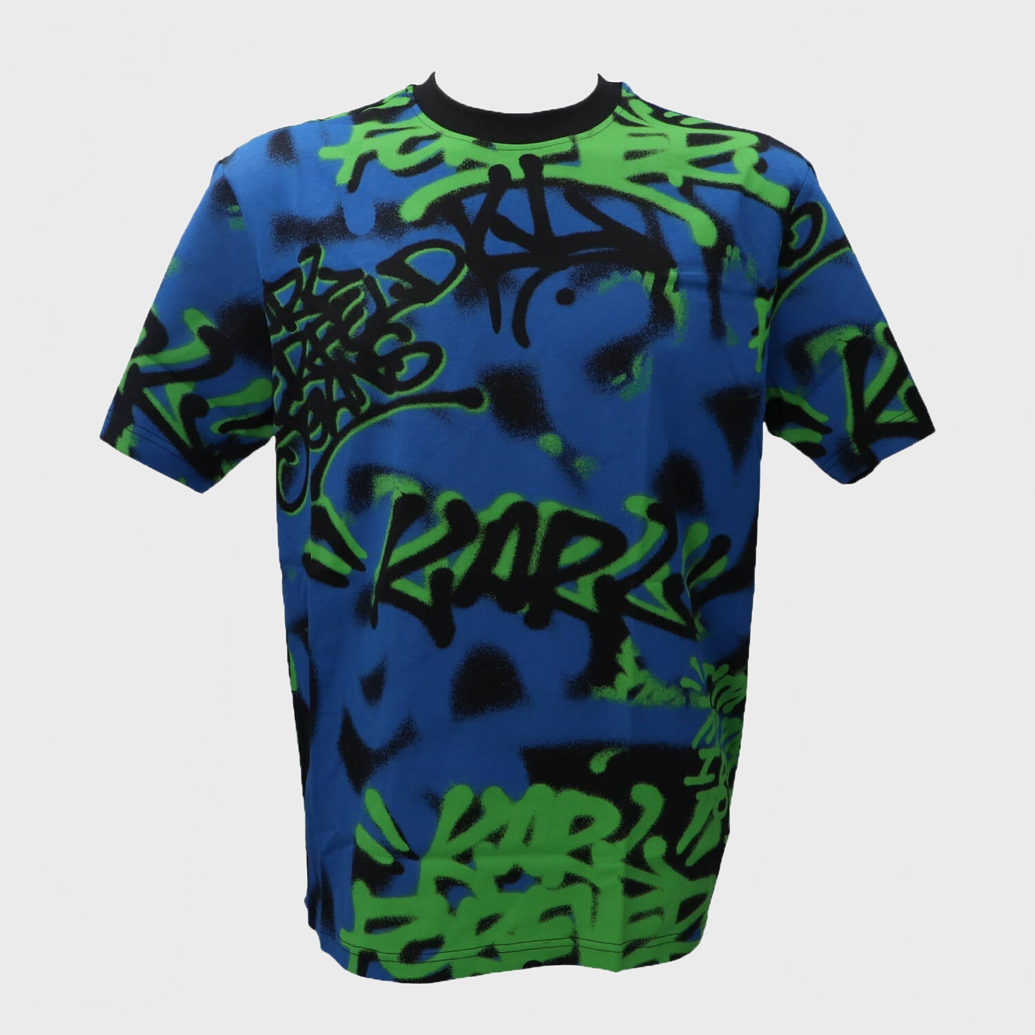 T-shirt RELAXED GRAFFITI 241D1711 Nero_52990.jpg