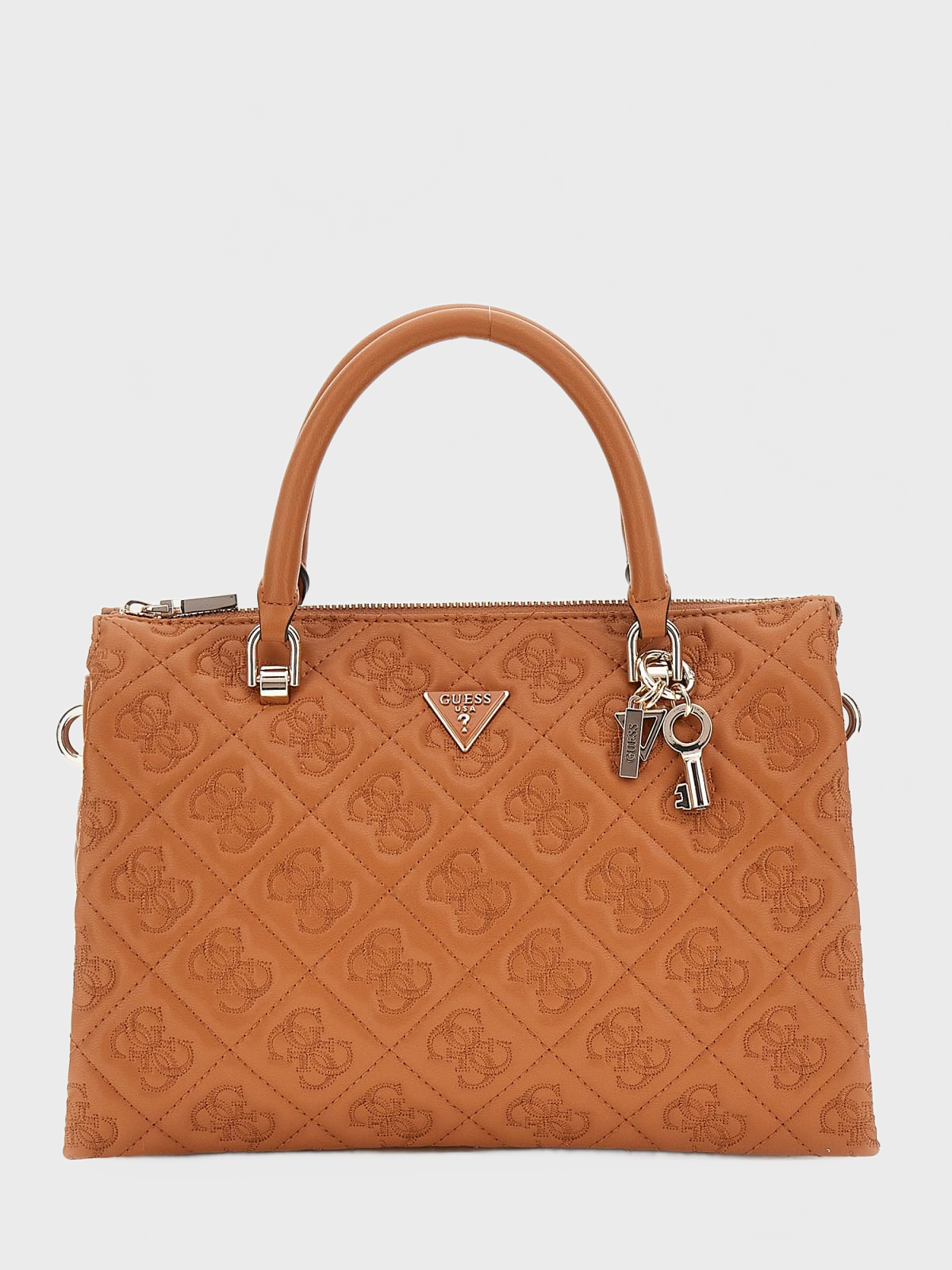 Borse a mano ADELASIA MULTI COMP SATCHEL Cuoio_69339.jpg