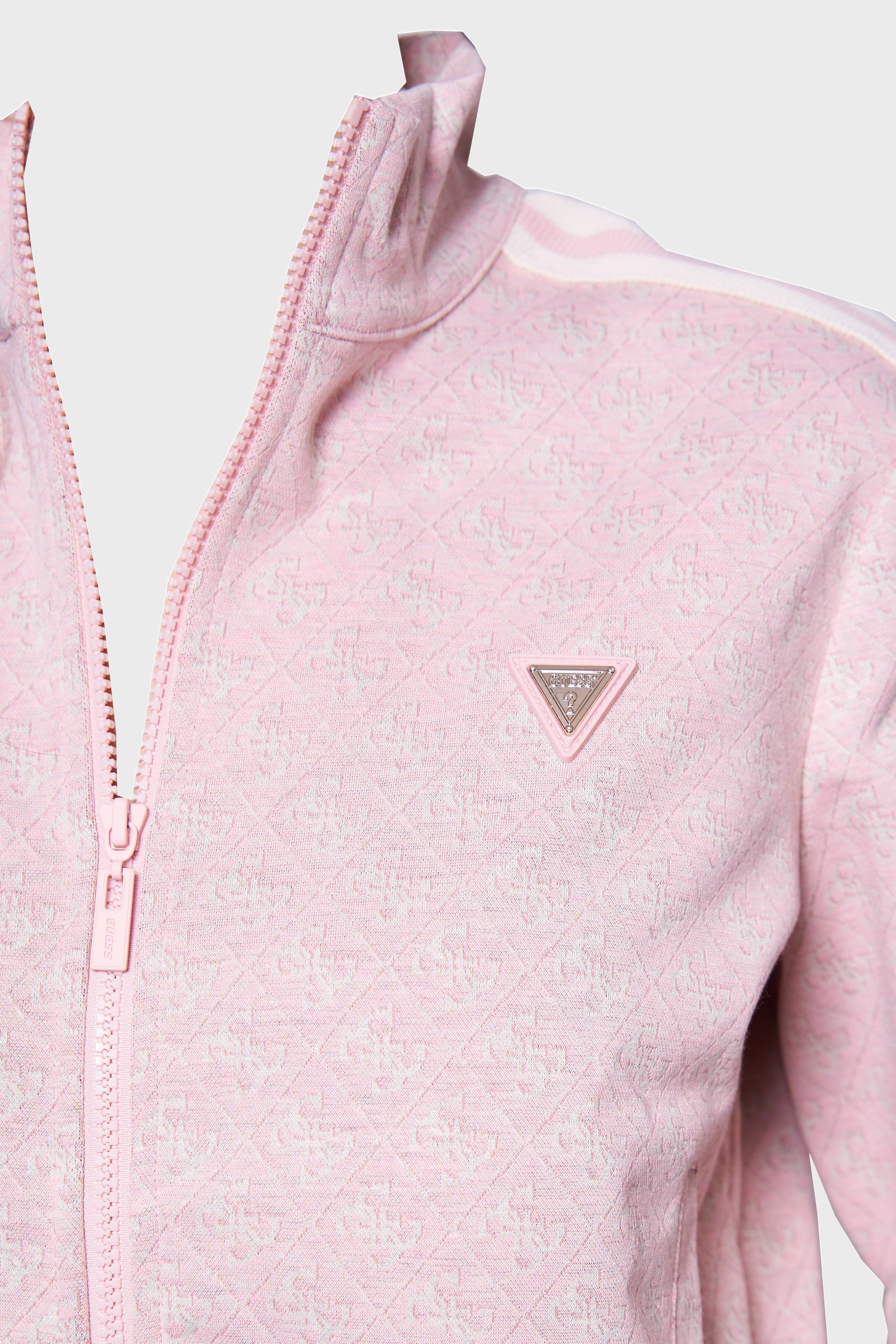 Felpe JEAN G LOGO FULL ZIP SWEATSHIRT Rosa_61909.jpg