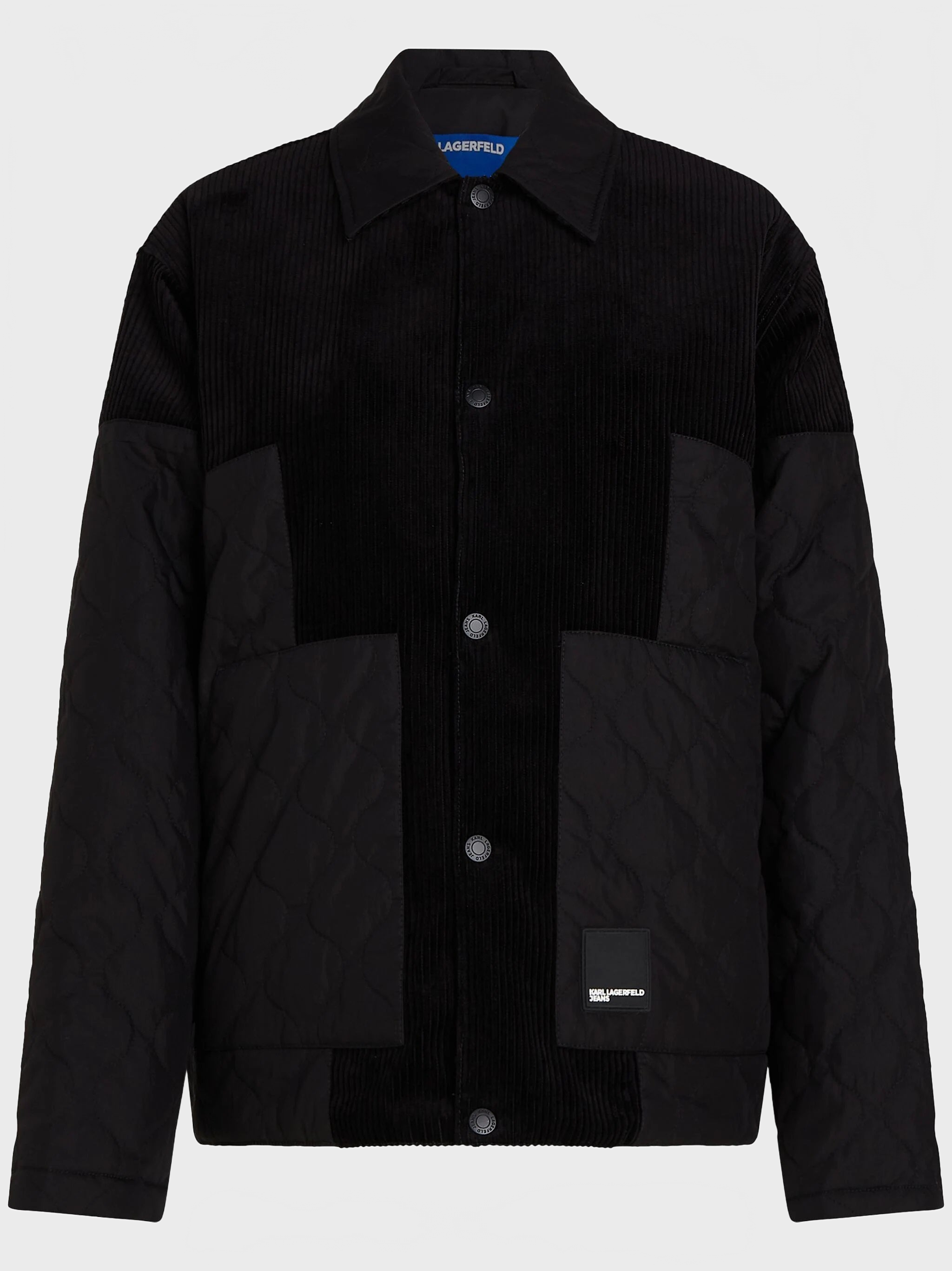Giubbotti CORD MIX COACH JACKET 246D1404 Nero_57083.jpg