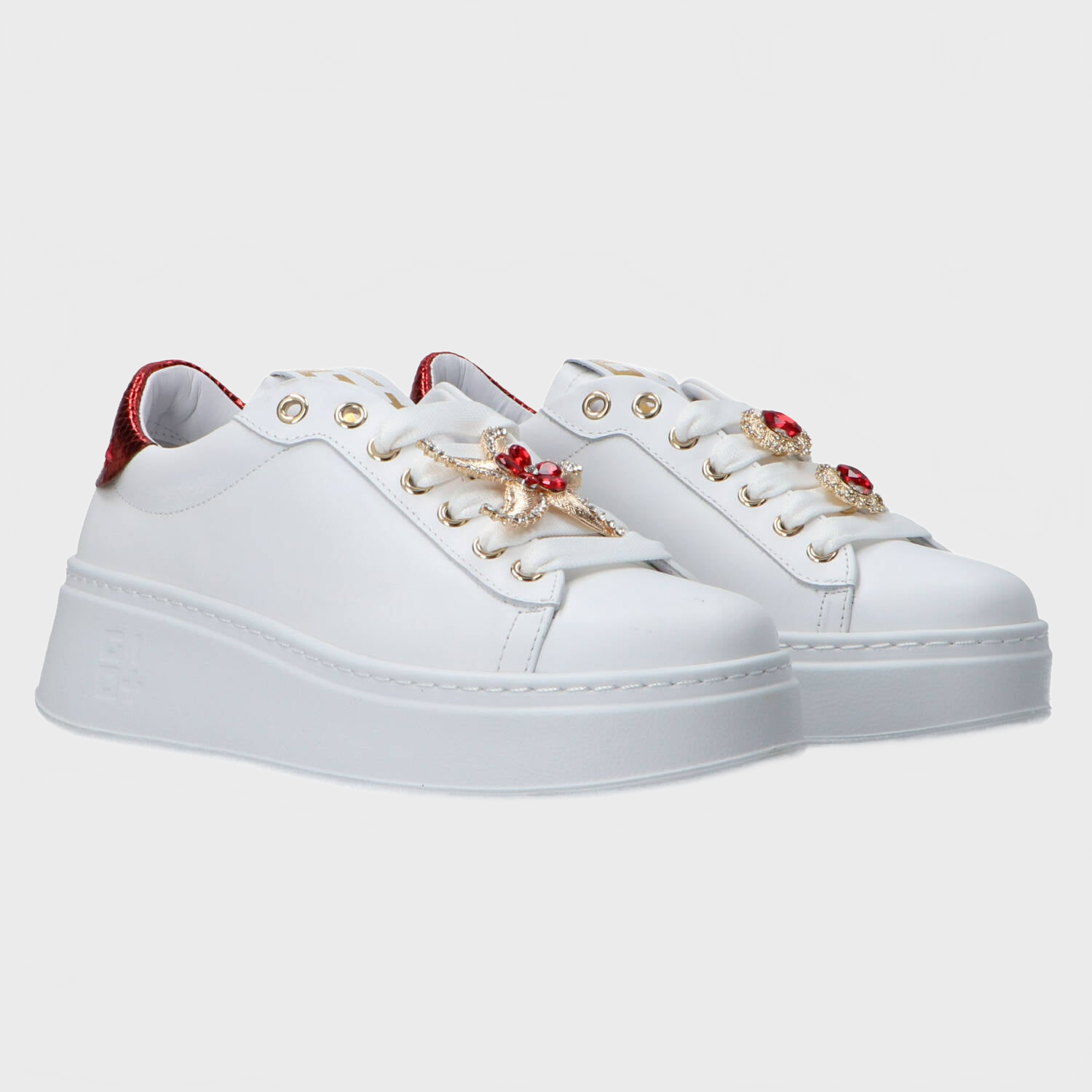 Sneakers Charm logo multicolor Rosso_64538.jpg