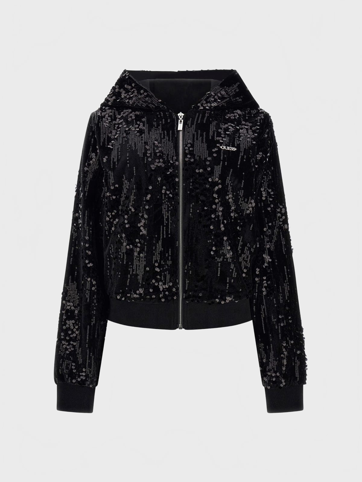 Felpe SEQUINS FULL-ZIP HOODIE Nero_72026.jpg