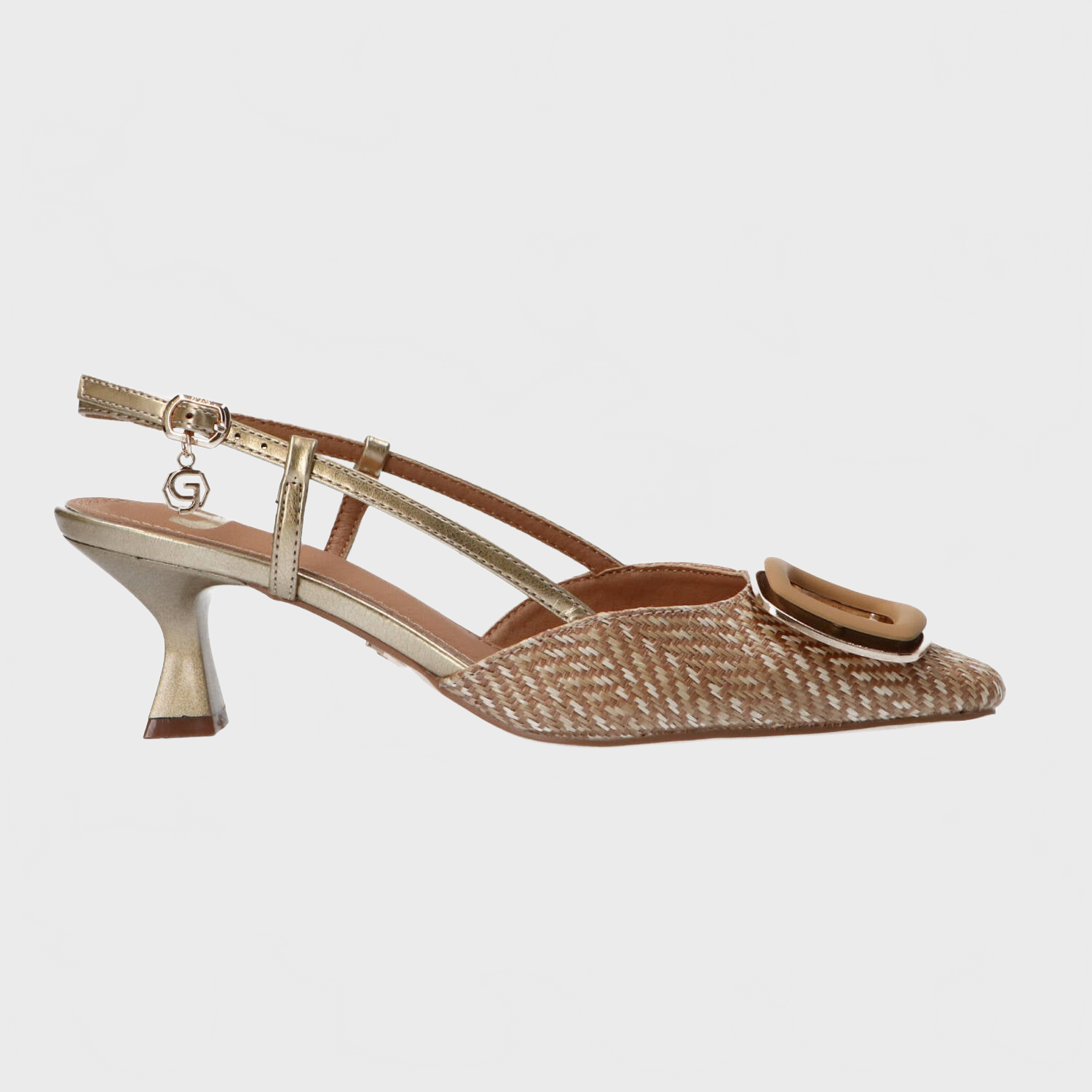 Decolletes GP827 intreccio bicolore Cuoio_63322.jpg