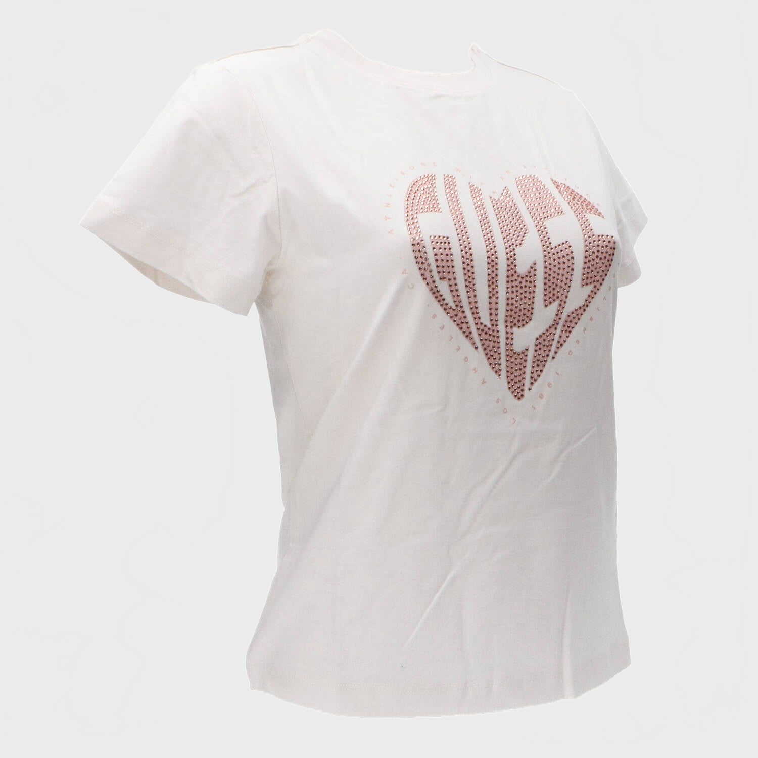 T-shirt Julia rhinestone ss Bianco panna_62084.jpg