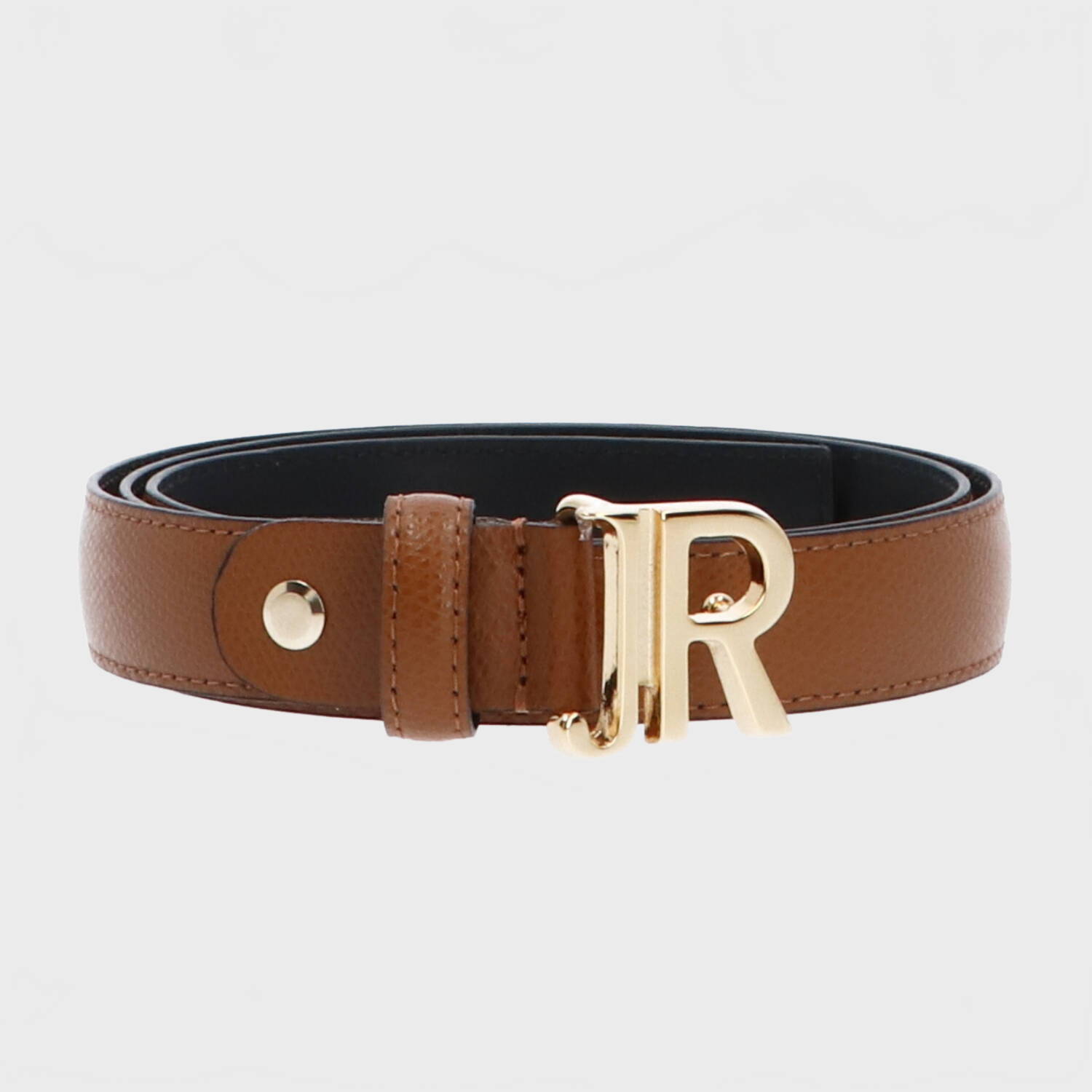 Cinture REAL LEATHER BELT BROGELOS Cuoio_44578.jpg