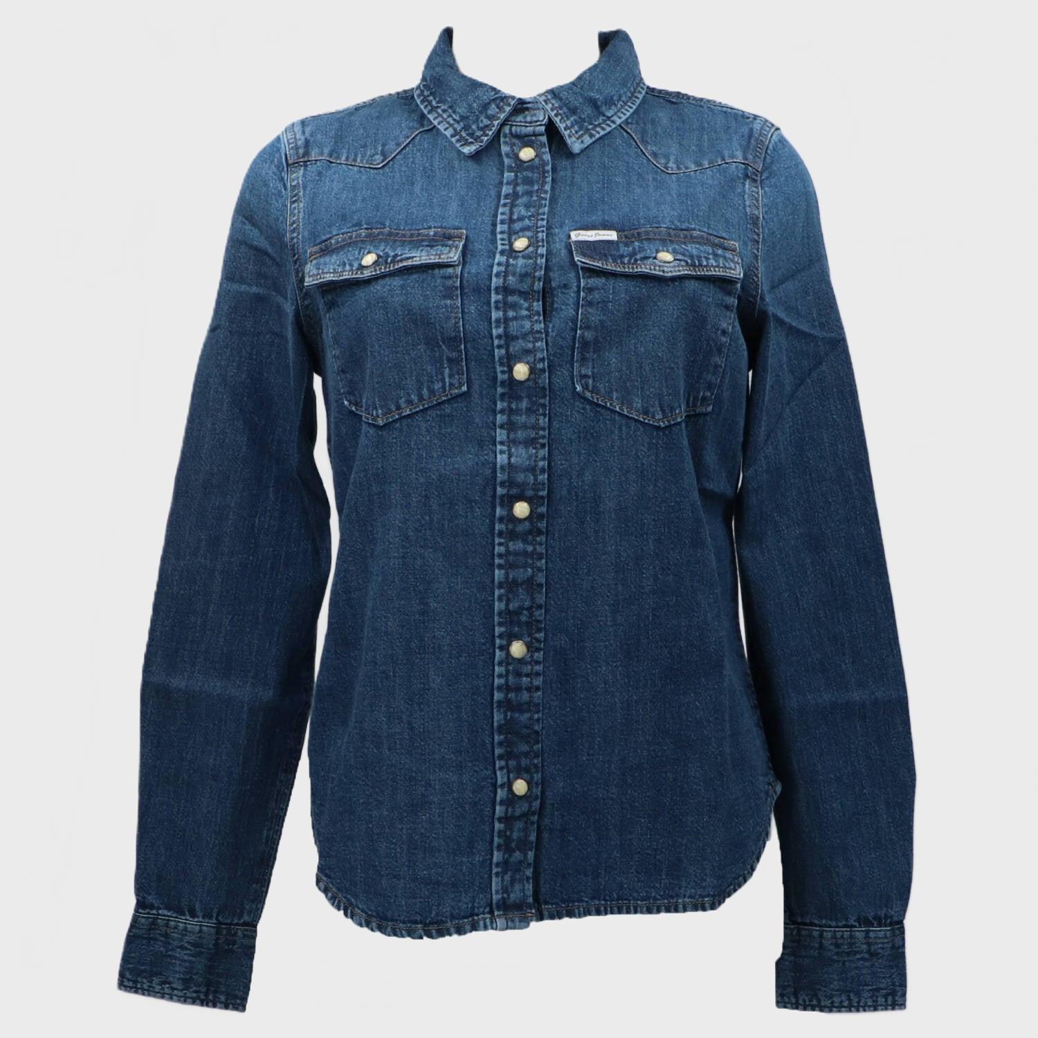 Camicia GJ SLIM DENIM SHIRT Denim_57386.jpg