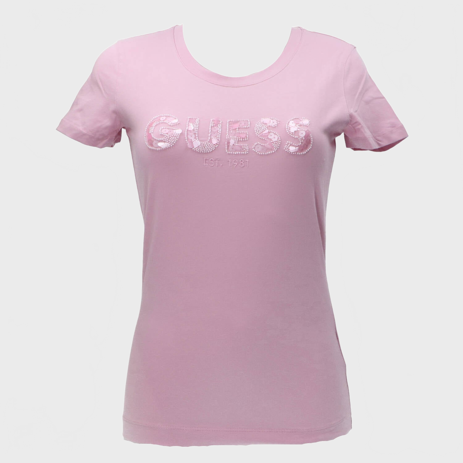 T-shirt CN SS LOGO SEGQUINS TEE Rosa_64970.jpg