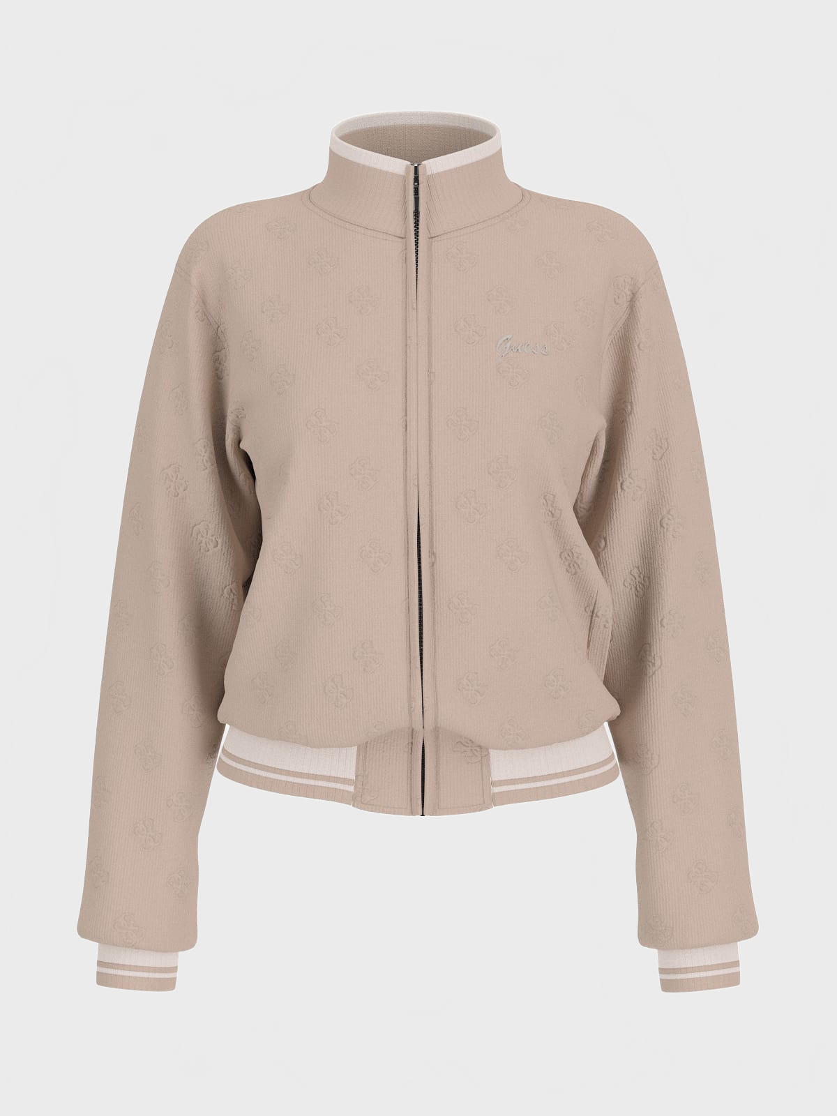 Felpe PAULINA FULL ZIP SWEATSHIRT Beige_71994.jpg