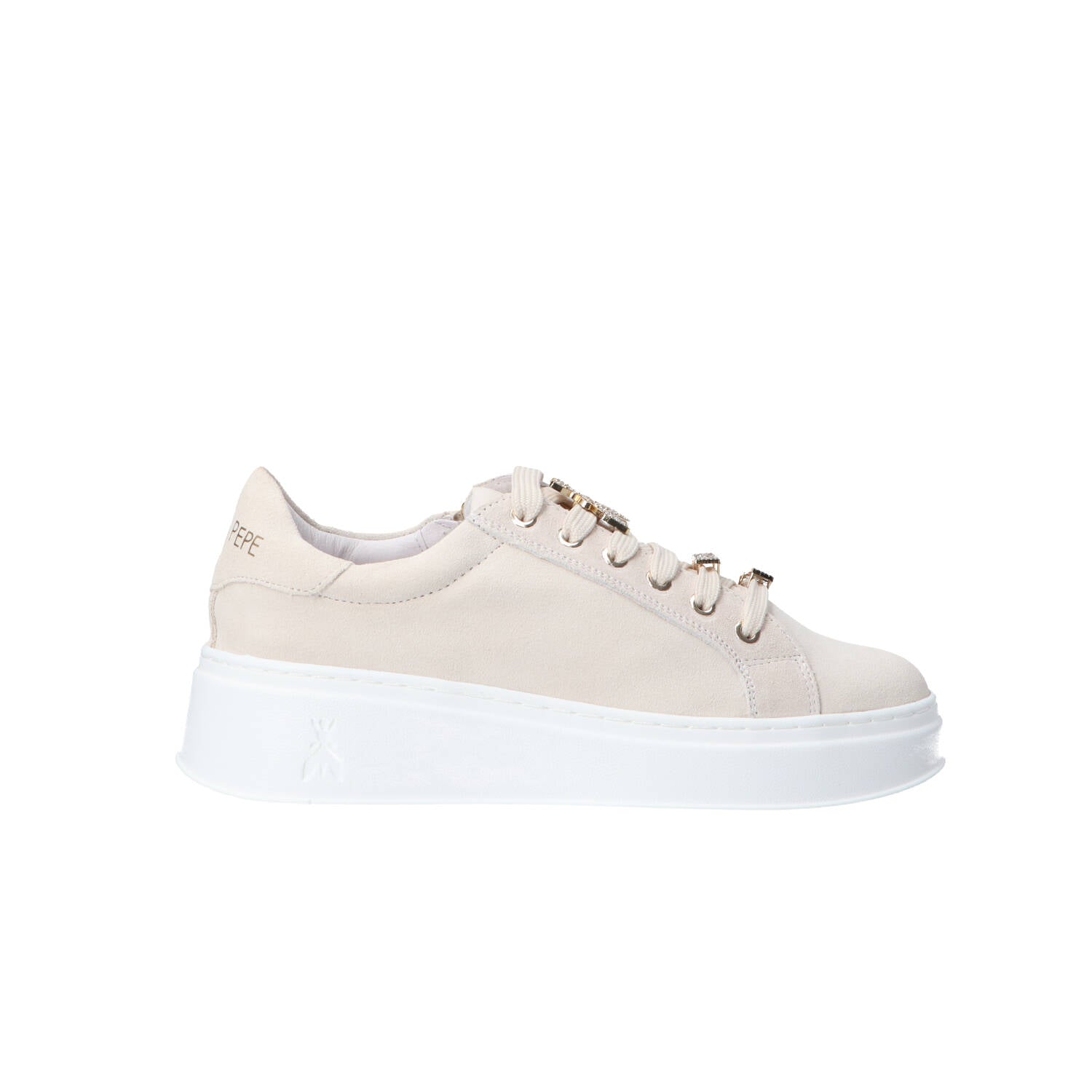 Patrizia Pepe Sneaker Donna Logo Beige