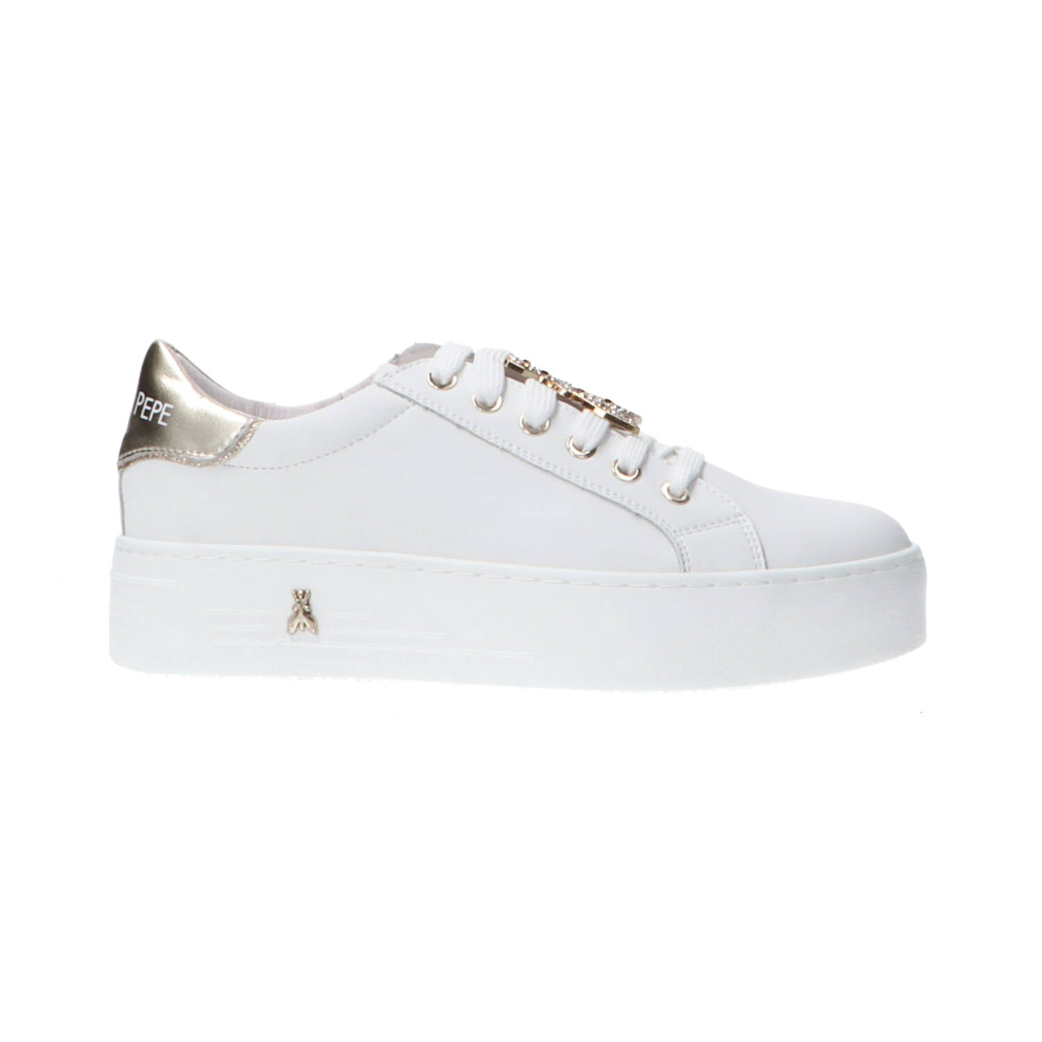 Patrizia Pepe Sneaker Donna Logo Bianco