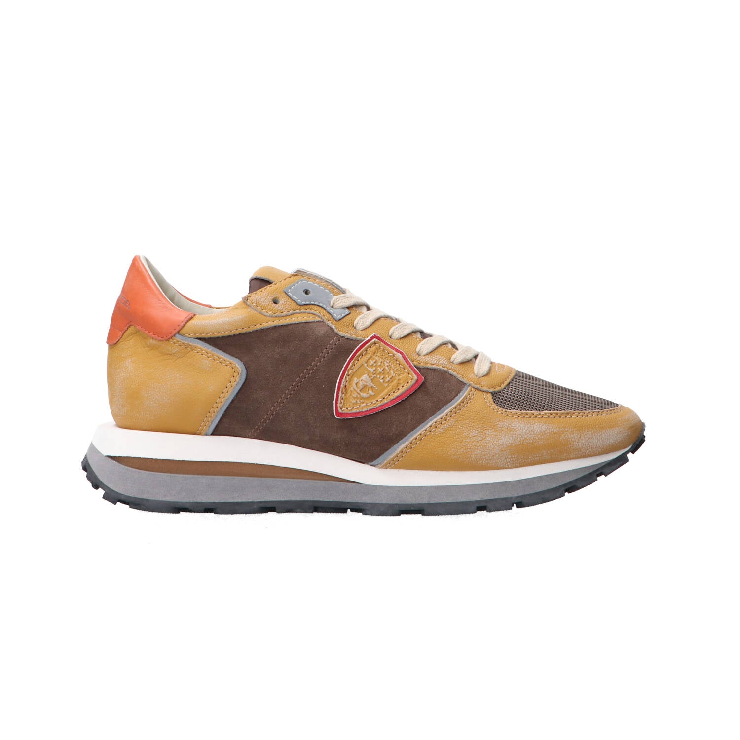 Philippe Model Sneaker Uomo Logo Giallo